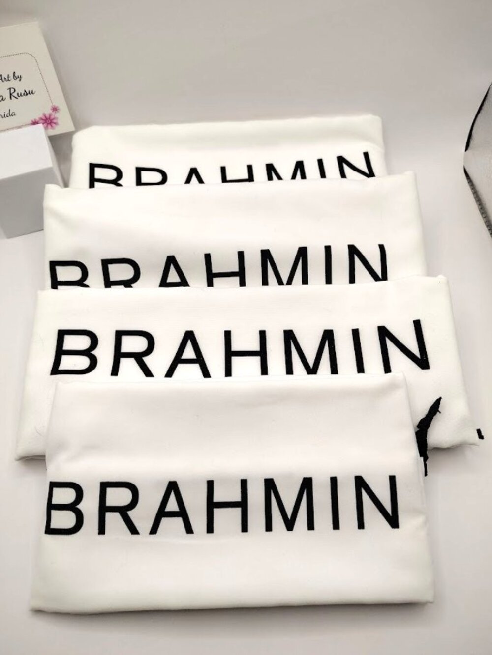 Set of 4 Brahmin dust bags, NEW, 3 Large , 1 Medium